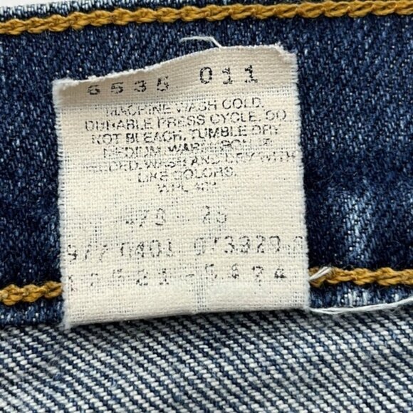 Levi’s Vintage 512 Slim Fit Tapered Leg Size M - Picture 9 of 16